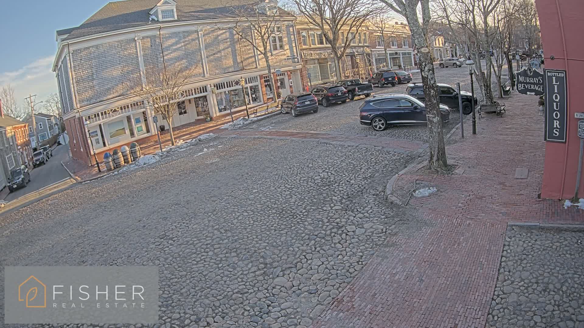 Nantucket Downtown Main Street towards South Live Cam - Nantucket,  Nantucket County, Massachusetts, USA
