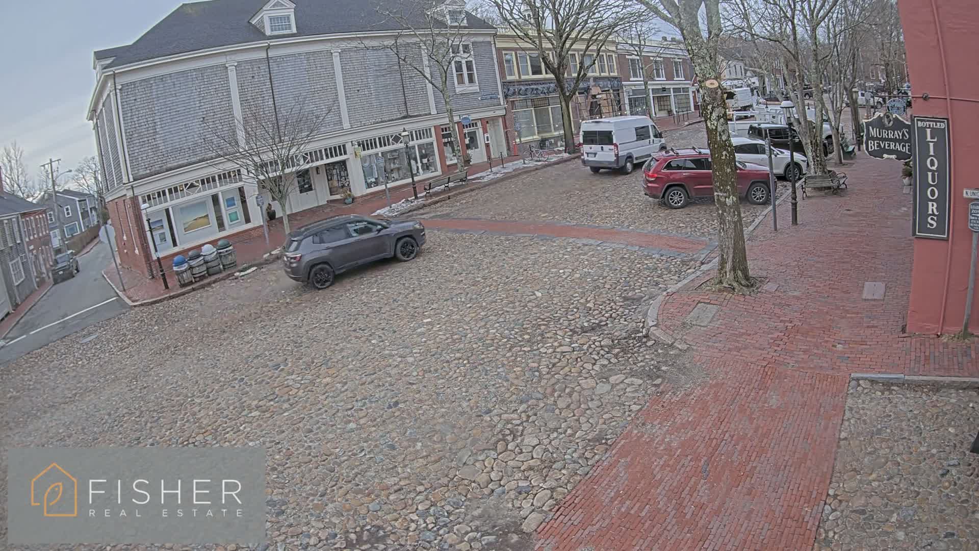 Nantucket Downtown Main Street towards South Live Cam - Nantucket,  Nantucket County, Massachusetts, USA