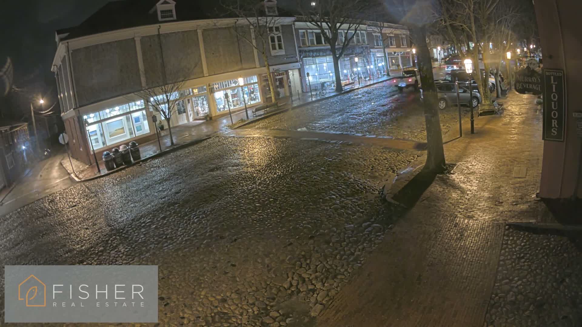 Nantucket Downtown Main Street towards South Live Cam - Nantucket,  Nantucket County, Massachusetts, USA