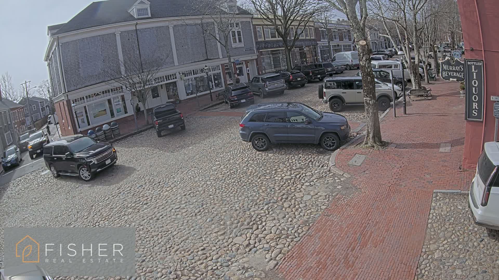 Nantucket Downtown Main Street towards South Live Cam - Nantucket,  Nantucket County, Massachusetts, USA
