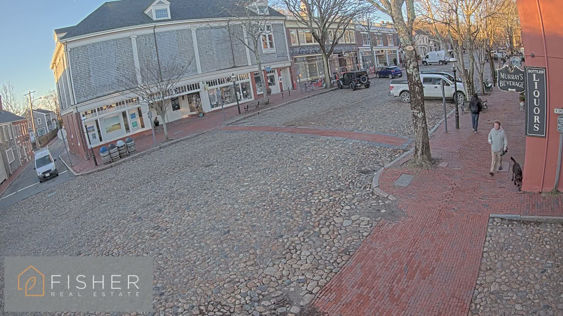 Nantucket Downtown Main Street towards South Live Cam - Nantucket,  Nantucket County, Massachusetts, USA