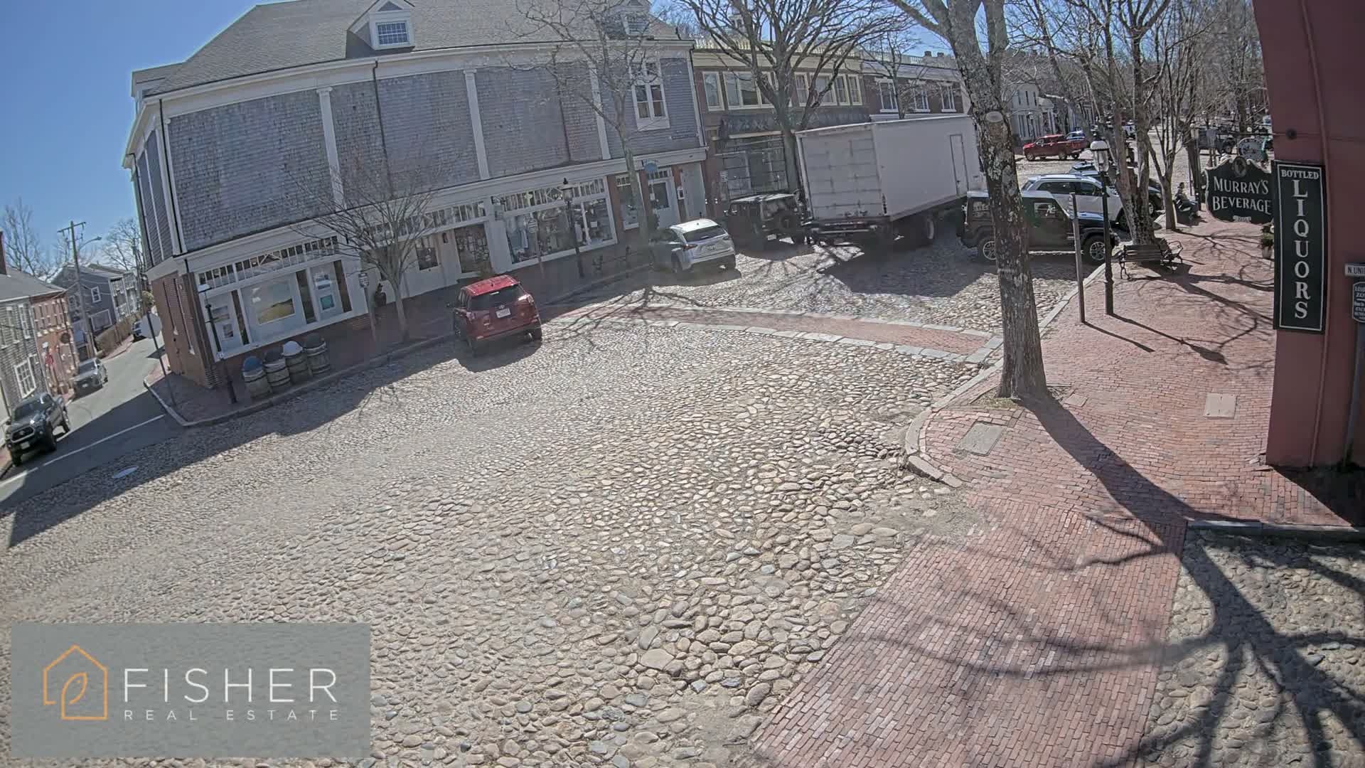 Nantucket Downtown Main Street towards South Live Cam - Nantucket,  Nantucket County, Massachusetts, USA