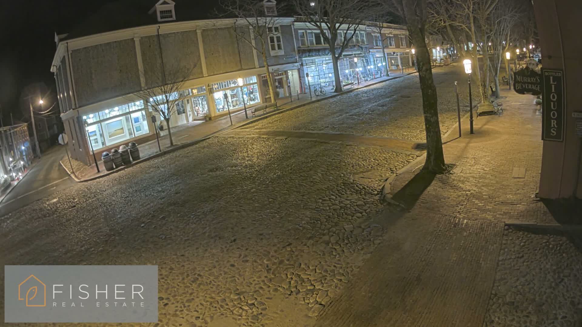 Nantucket Downtown Main Street towards South Live Cam - Nantucket,  Nantucket County, Massachusetts, USA