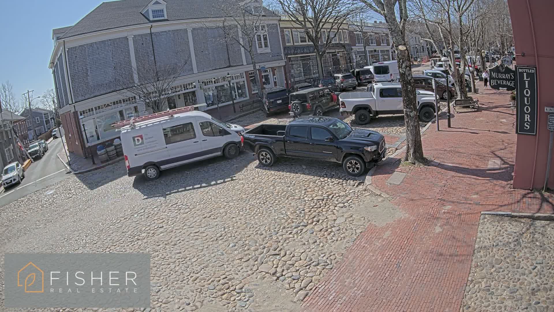 Nantucket Downtown Main Street towards South Live Cam - Nantucket,  Nantucket County, Massachusetts, USA