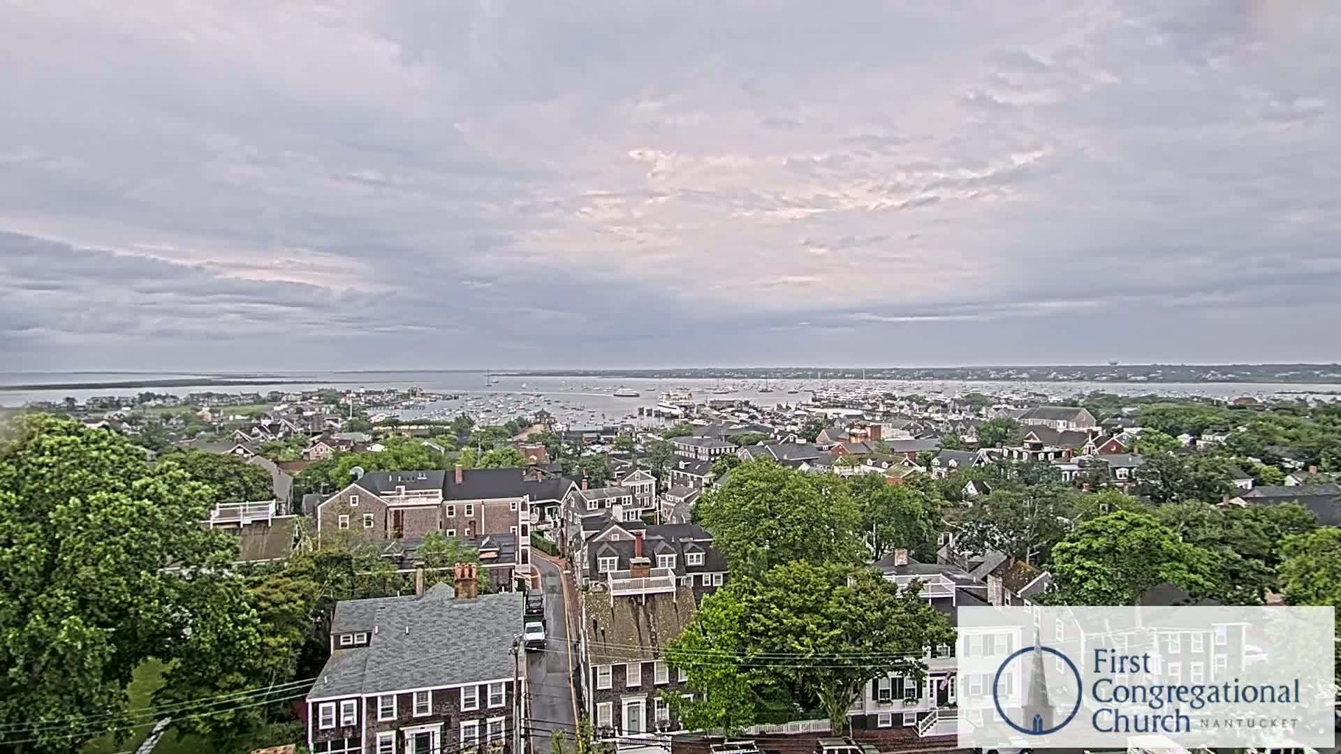 Nantucket Island Skyline  Live Cam - Nantucket,  Nantucket County, Massachusetts, USA