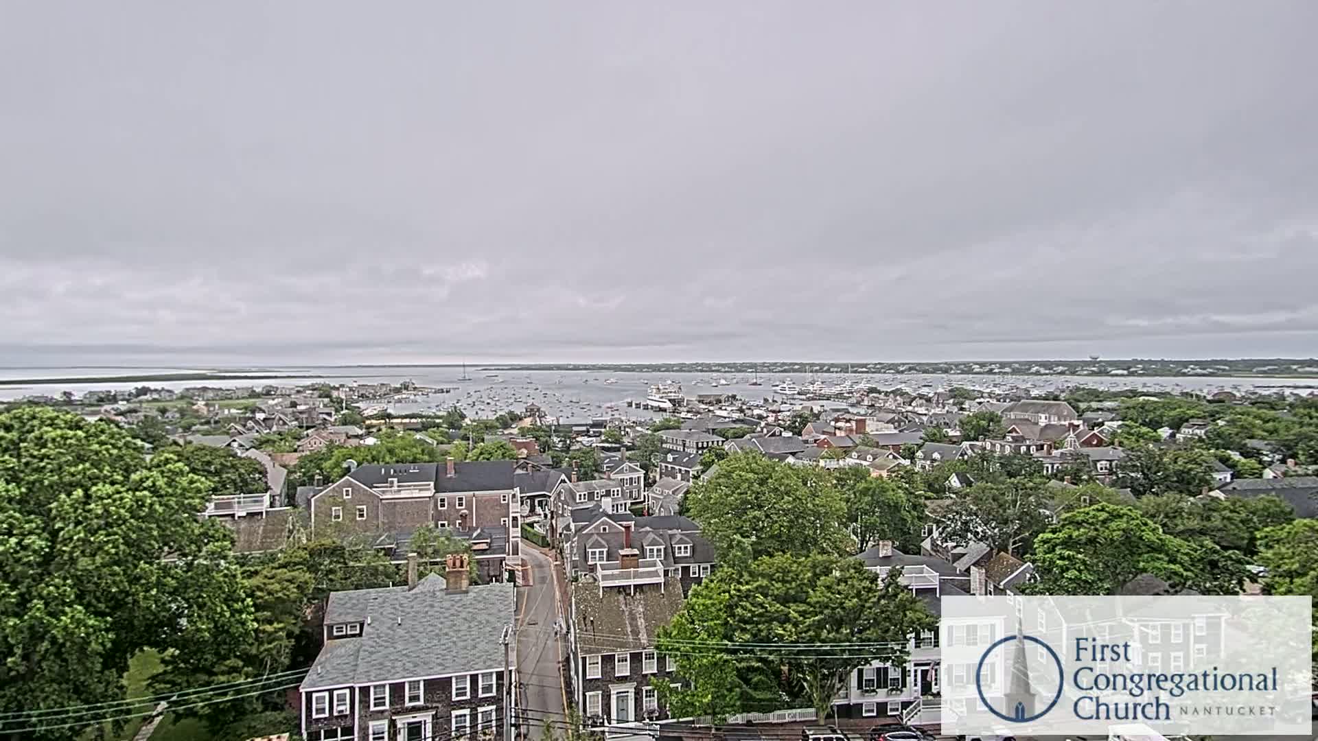 Nantucket Island Skyline  Live Cam - Nantucket,  Nantucket County, Massachusetts, USA