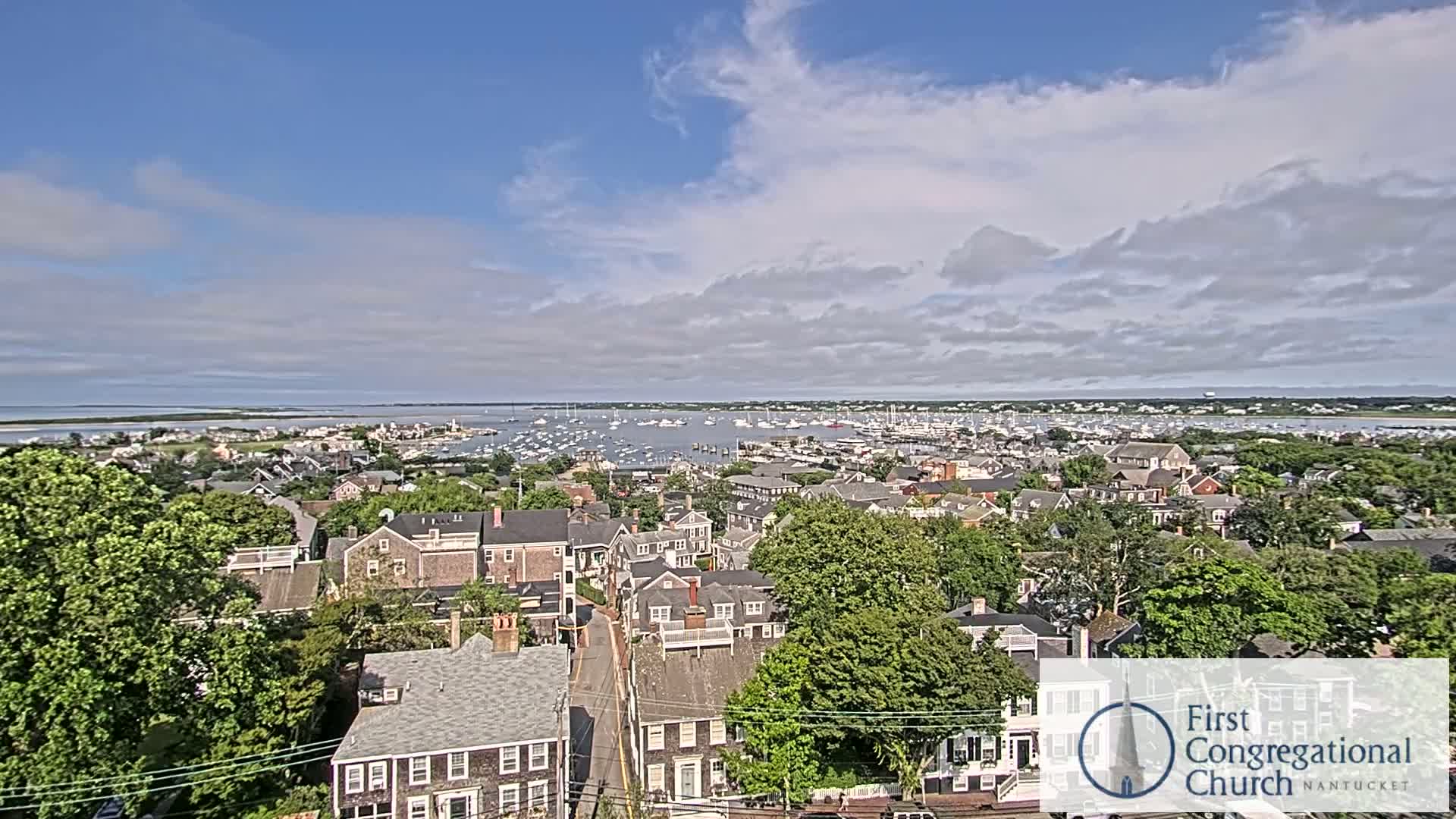 Nantucket Island Skyline  Live Cam - Nantucket,  Nantucket County, Massachusetts, USA
