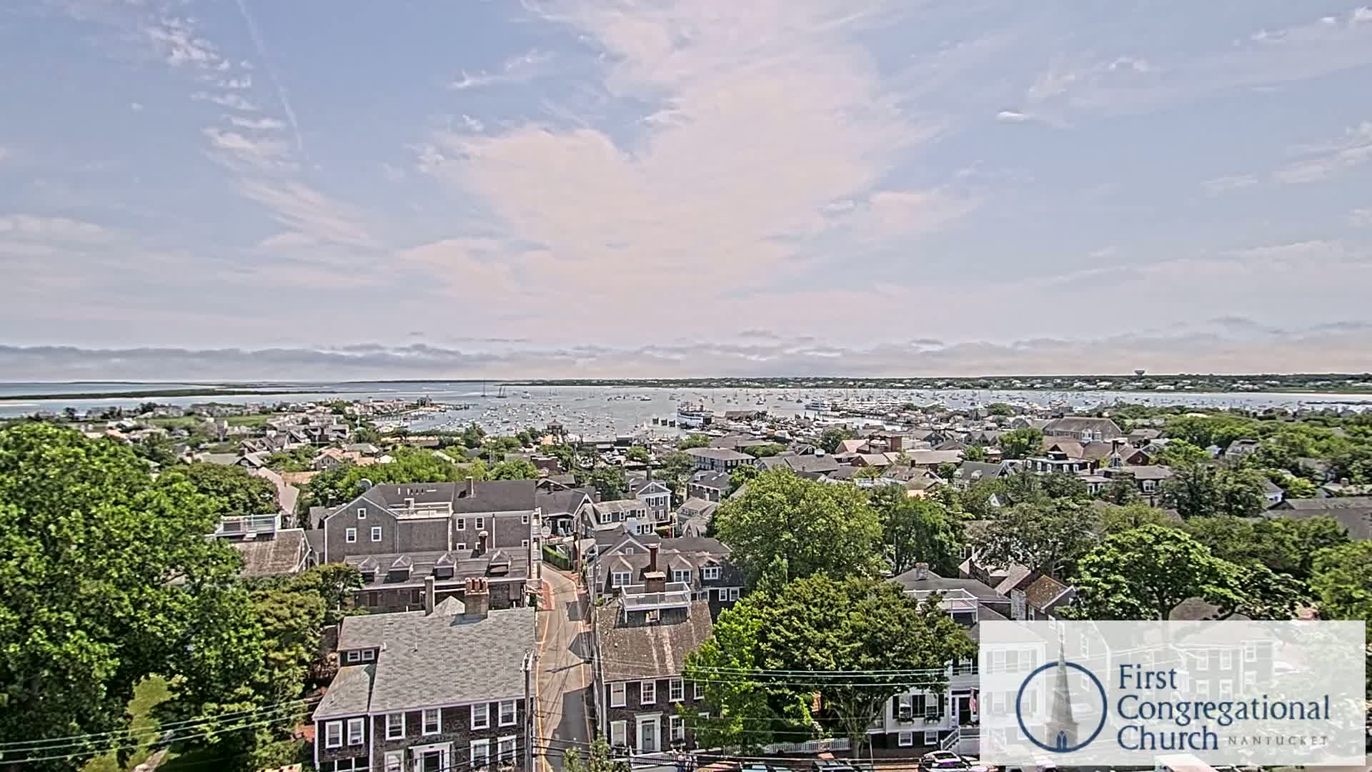 Nantucket Island Skyline  Live Cam - Nantucket,  Nantucket County, Massachusetts, USA
