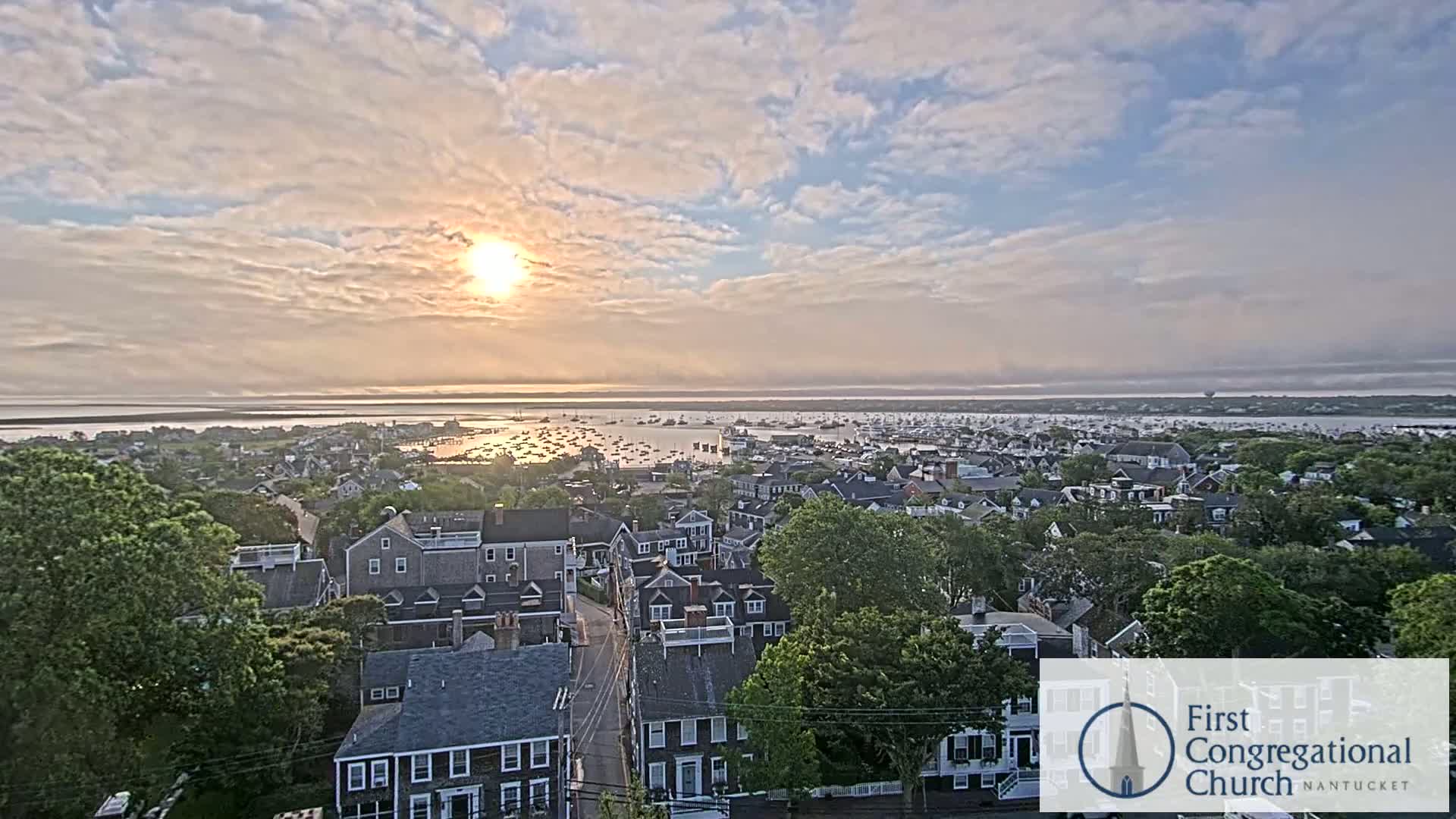 Nantucket Island Skyline  Live Cam - Nantucket,  Nantucket County, Massachusetts, USA