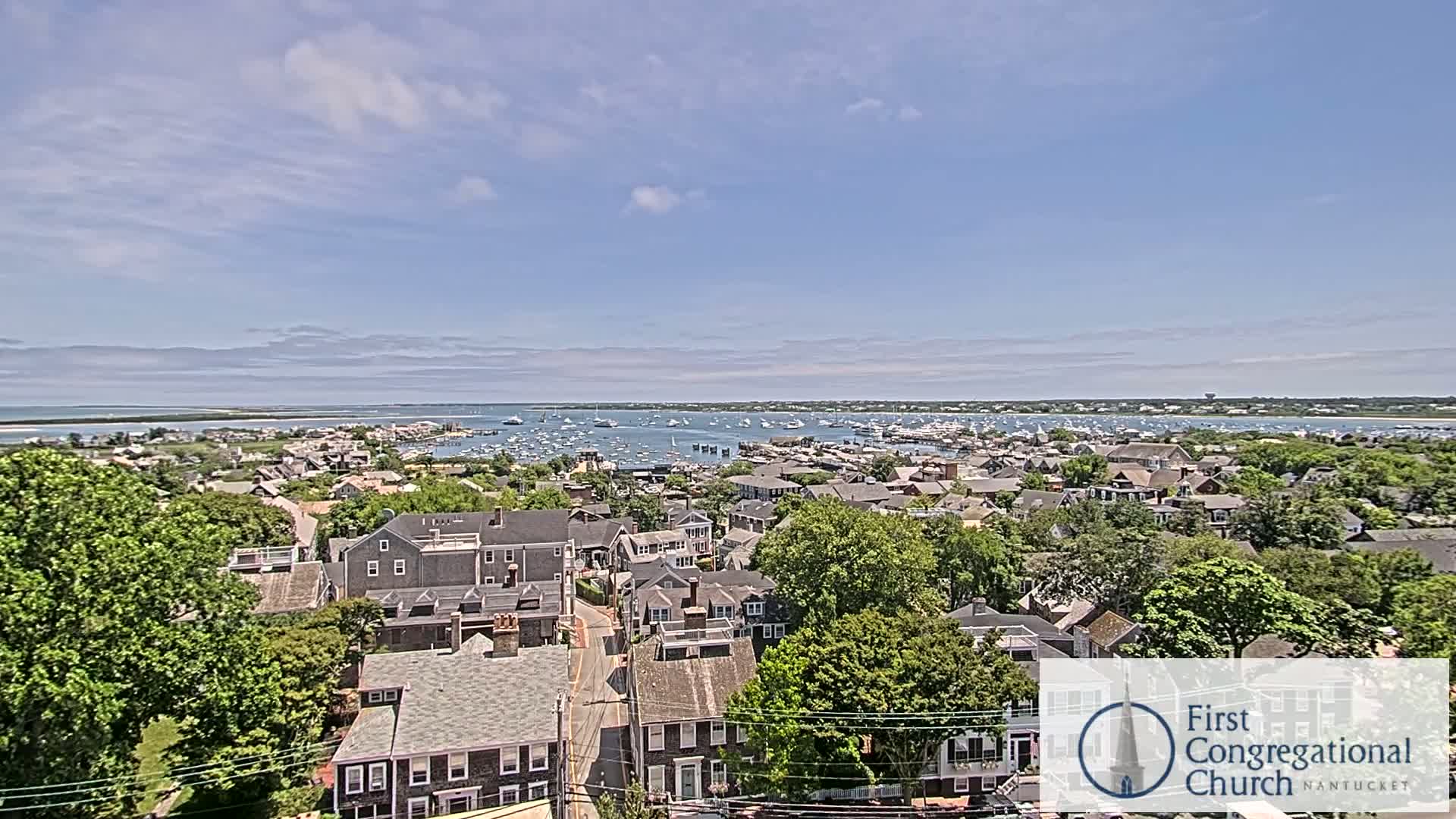 Nantucket Island Skyline  Live Cam - Nantucket,  Nantucket County, Massachusetts, USA