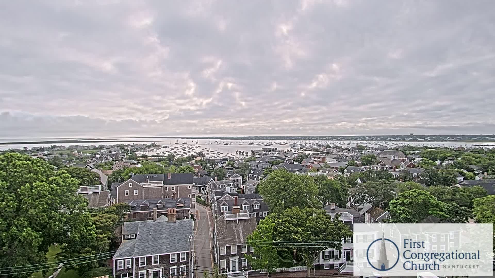 Nantucket Island Skyline  Live Cam - Nantucket,  Nantucket County, Massachusetts, USA