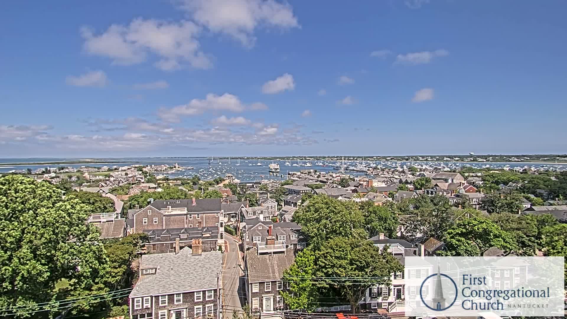 Nantucket Island Skyline  Live Cam - Nantucket,  Nantucket County, Massachusetts, USA