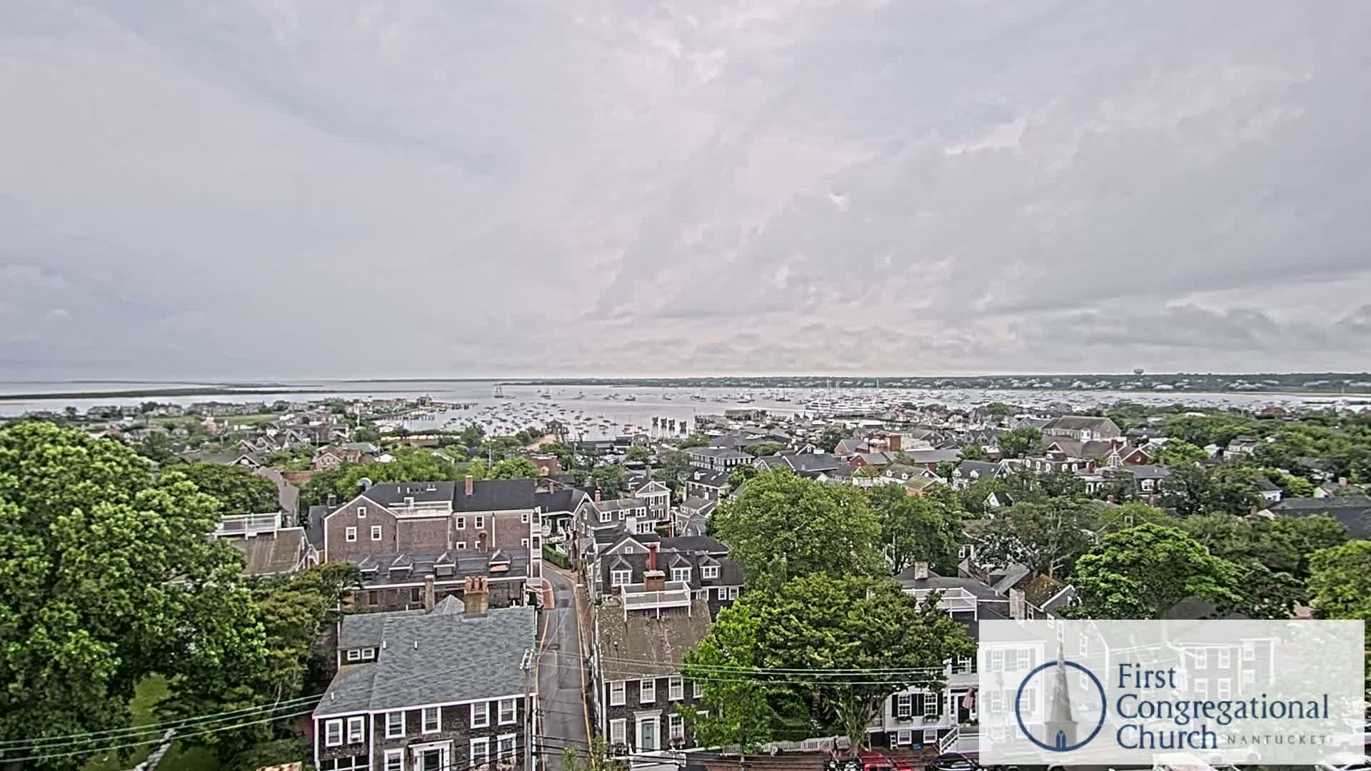 Nantucket Island Skyline  Live Cam - Nantucket,  Nantucket County, Massachusetts, USA