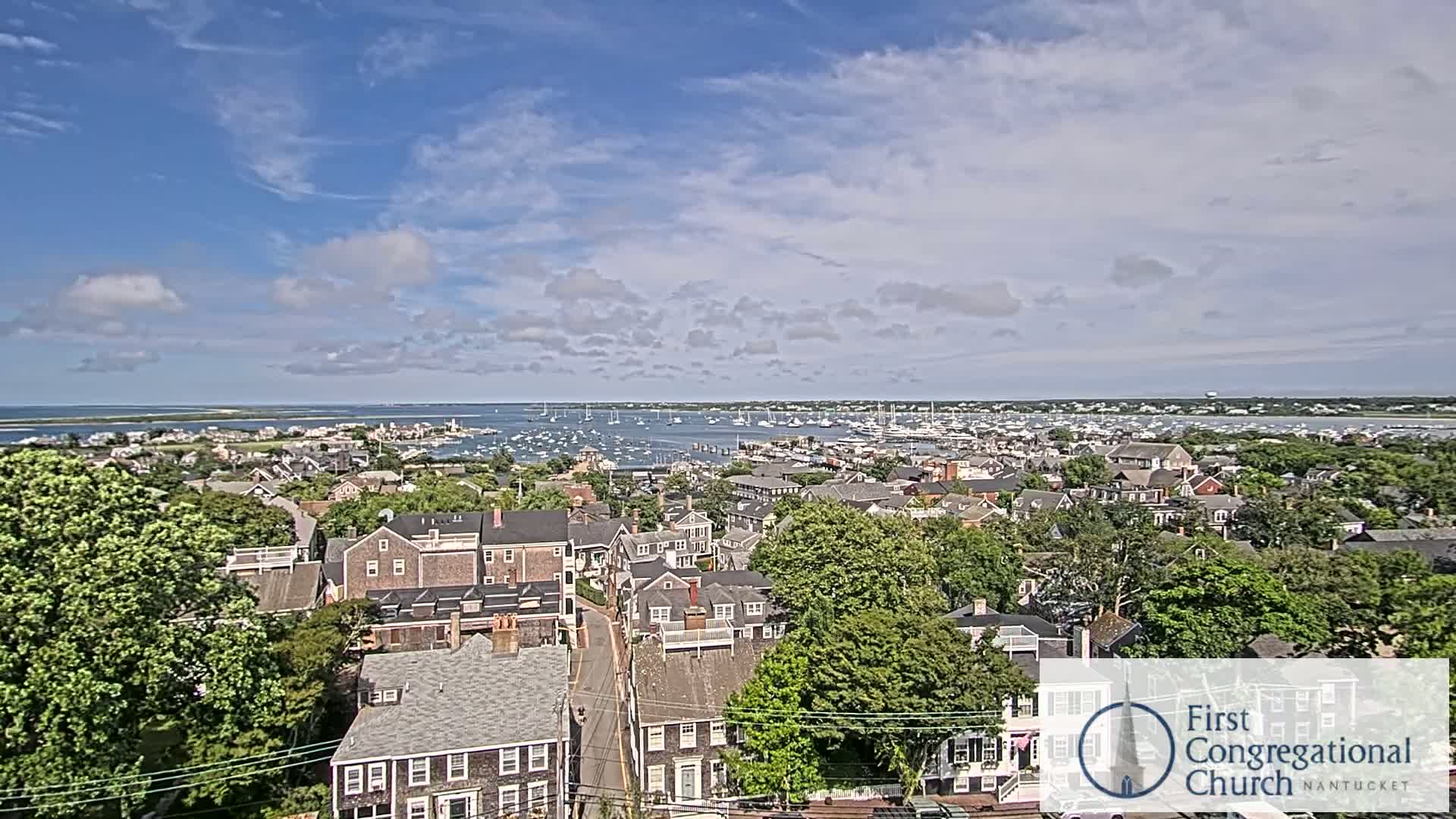 Nantucket Island Skyline  Live Cam - Nantucket,  Nantucket County, Massachusetts, USA