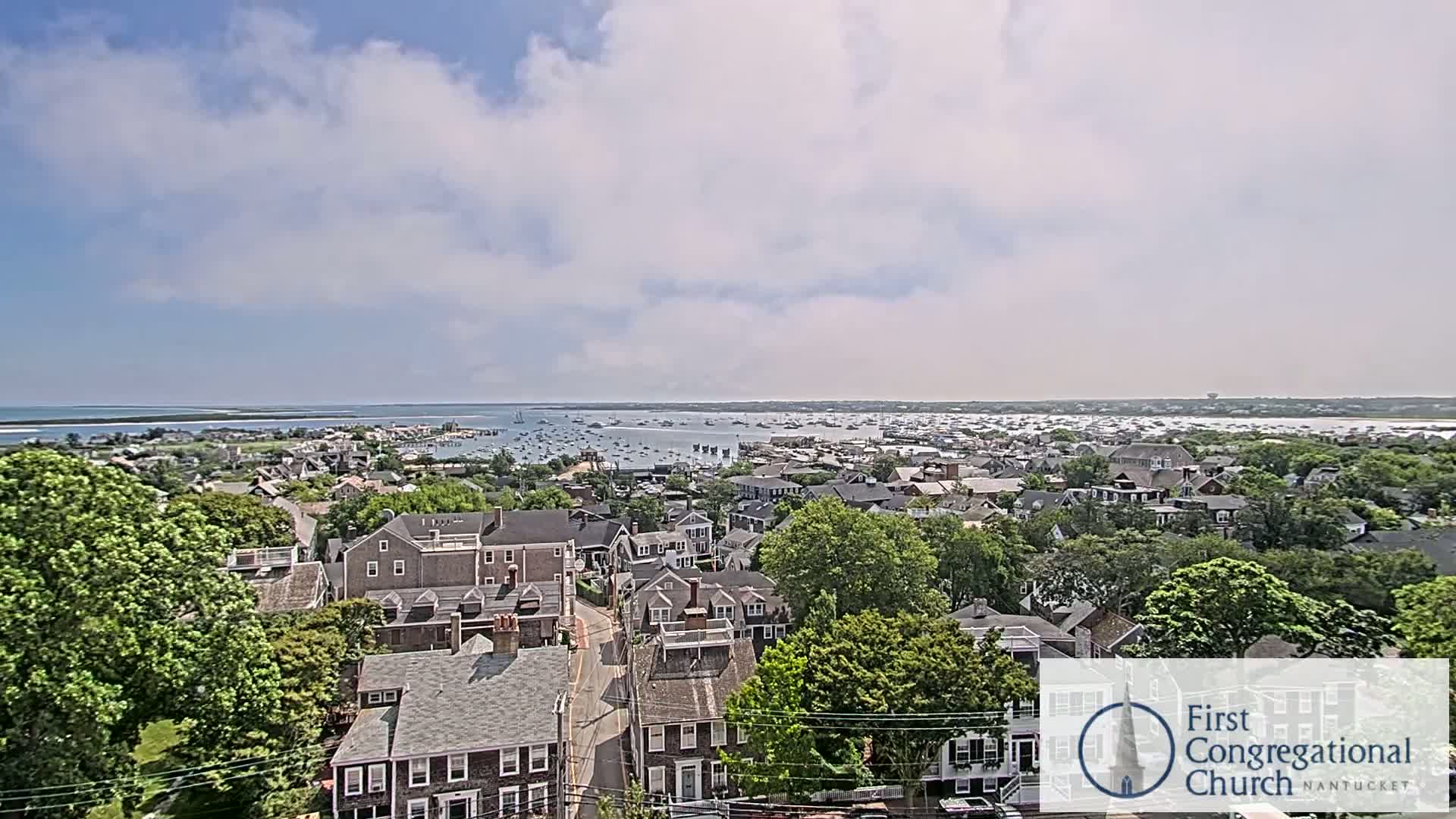 Nantucket Island Skyline  Live Cam - Nantucket,  Nantucket County, Massachusetts, USA