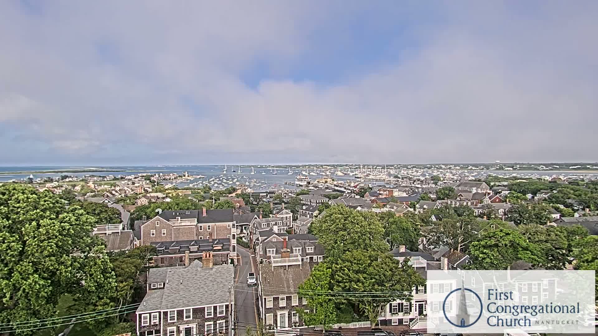 Nantucket Island Skyline  Live Cam - Nantucket,  Nantucket County, Massachusetts, USA