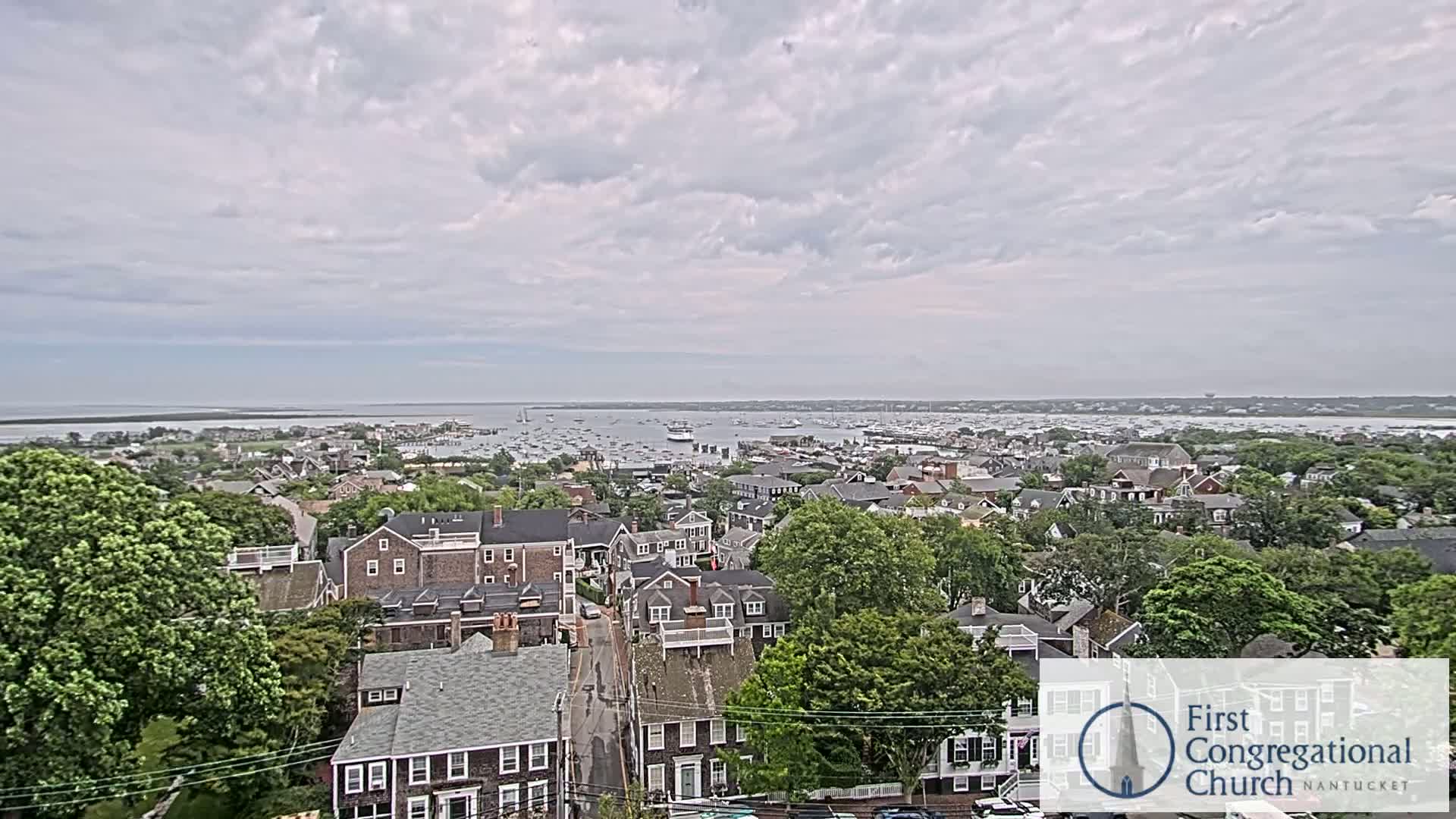 Nantucket Island Skyline  Live Cam - Nantucket,  Nantucket County, Massachusetts, USA