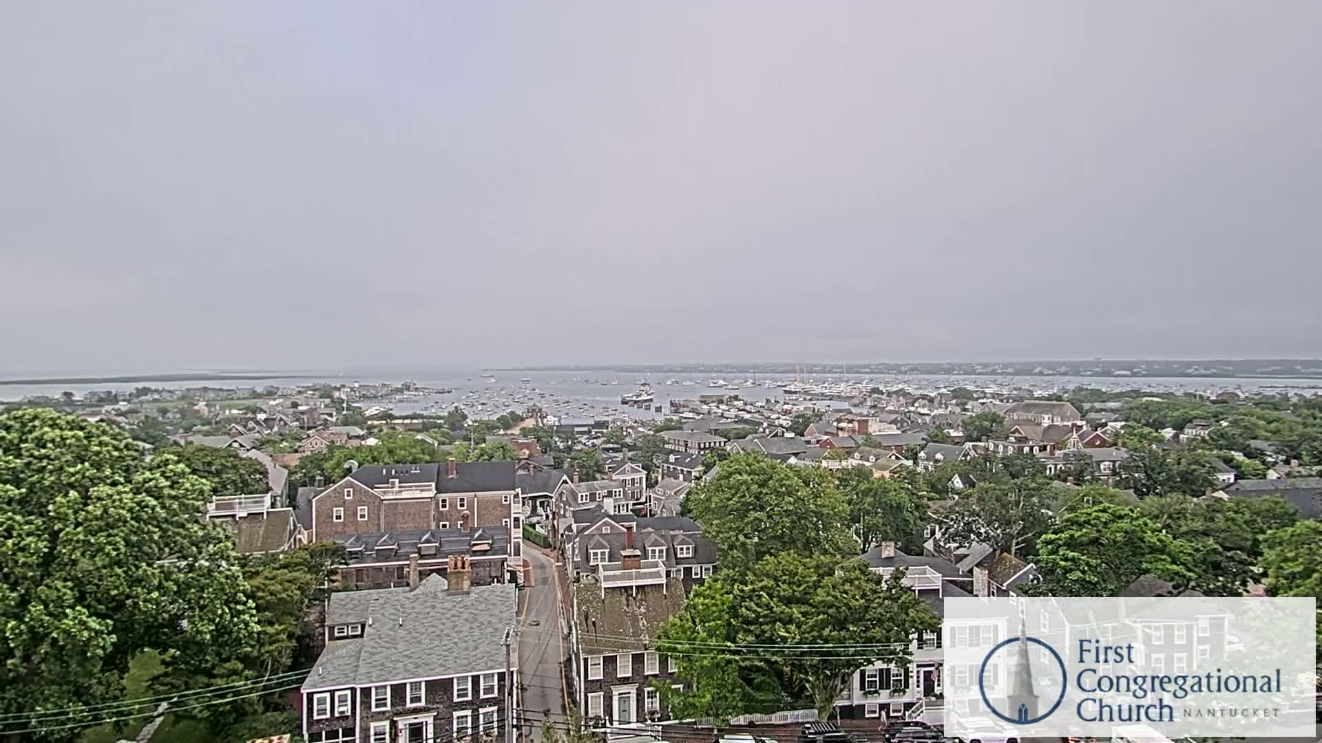 Nantucket Island Skyline  Live Cam - Nantucket,  Nantucket County, Massachusetts, USA
