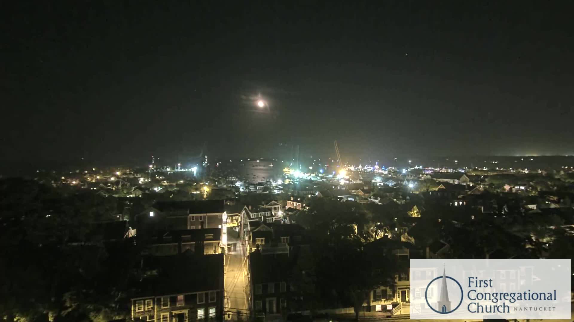 Nantucket Island Skyline  Live Cam - Nantucket,  Nantucket County, Massachusetts, USA