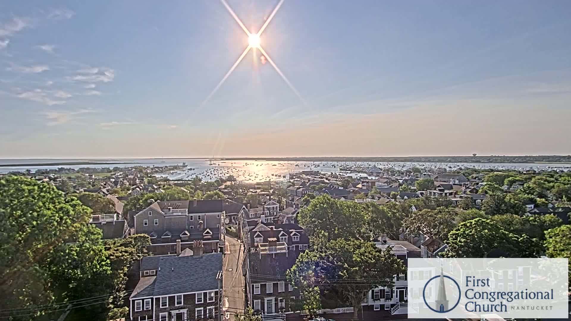 Nantucket Island Skyline  Live Cam - Nantucket,  Nantucket County, Massachusetts, USA