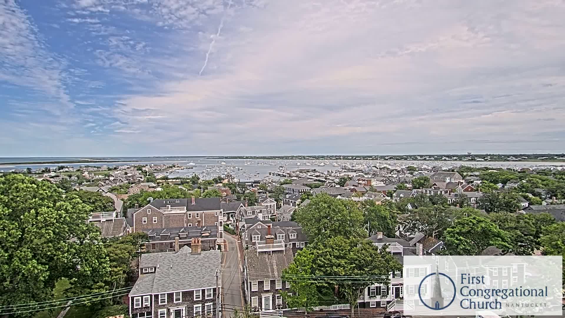 Nantucket Island Skyline  Live Cam - Nantucket,  Nantucket County, Massachusetts, USA