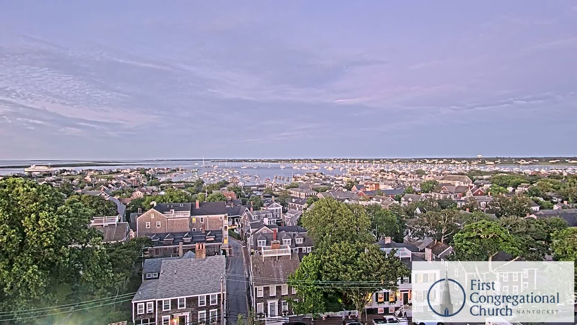 Nantucket Island Skyline  Live Cam - Nantucket,  Nantucket County, Massachusetts, USA