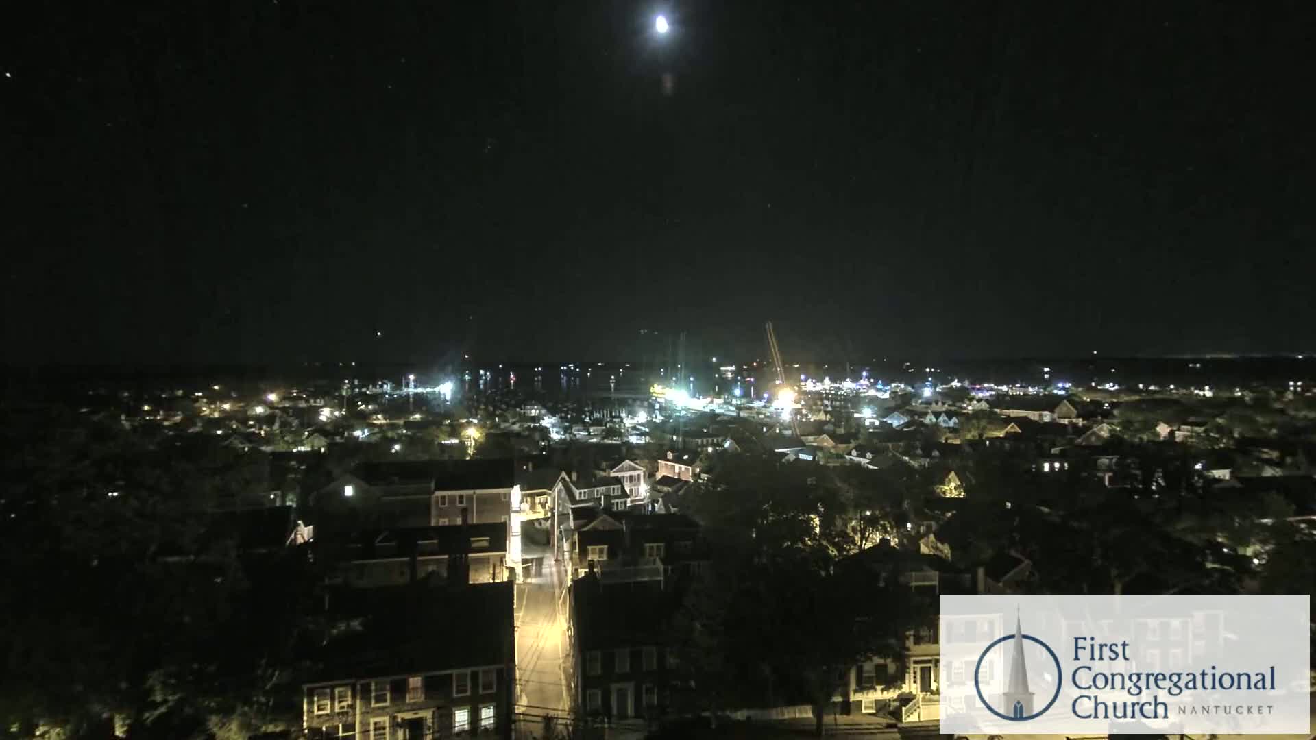 Nantucket Island Skyline  Live Cam - Nantucket,  Nantucket County, Massachusetts, USA