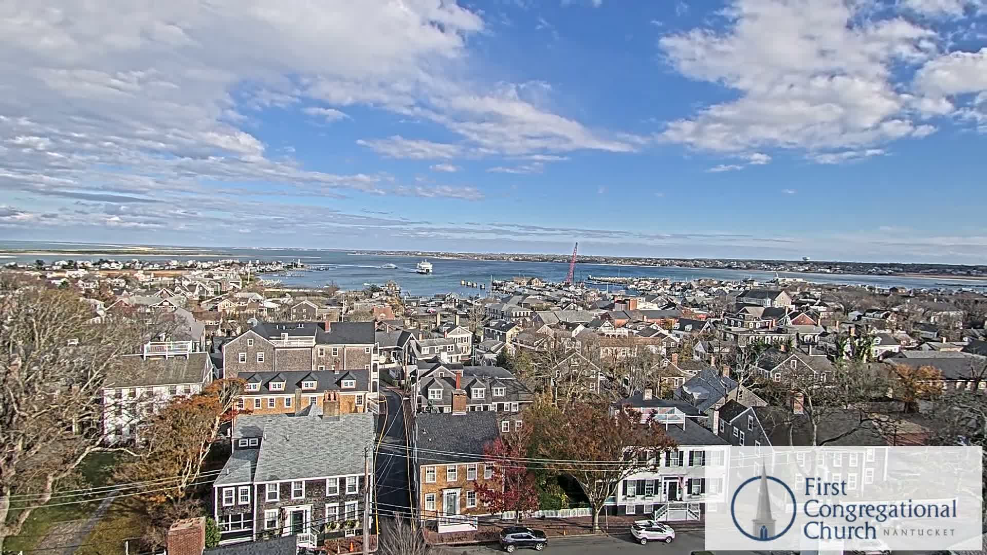 Nantucket Island Skyline  Live Cam - Nantucket,  Nantucket County, Massachusetts, USA