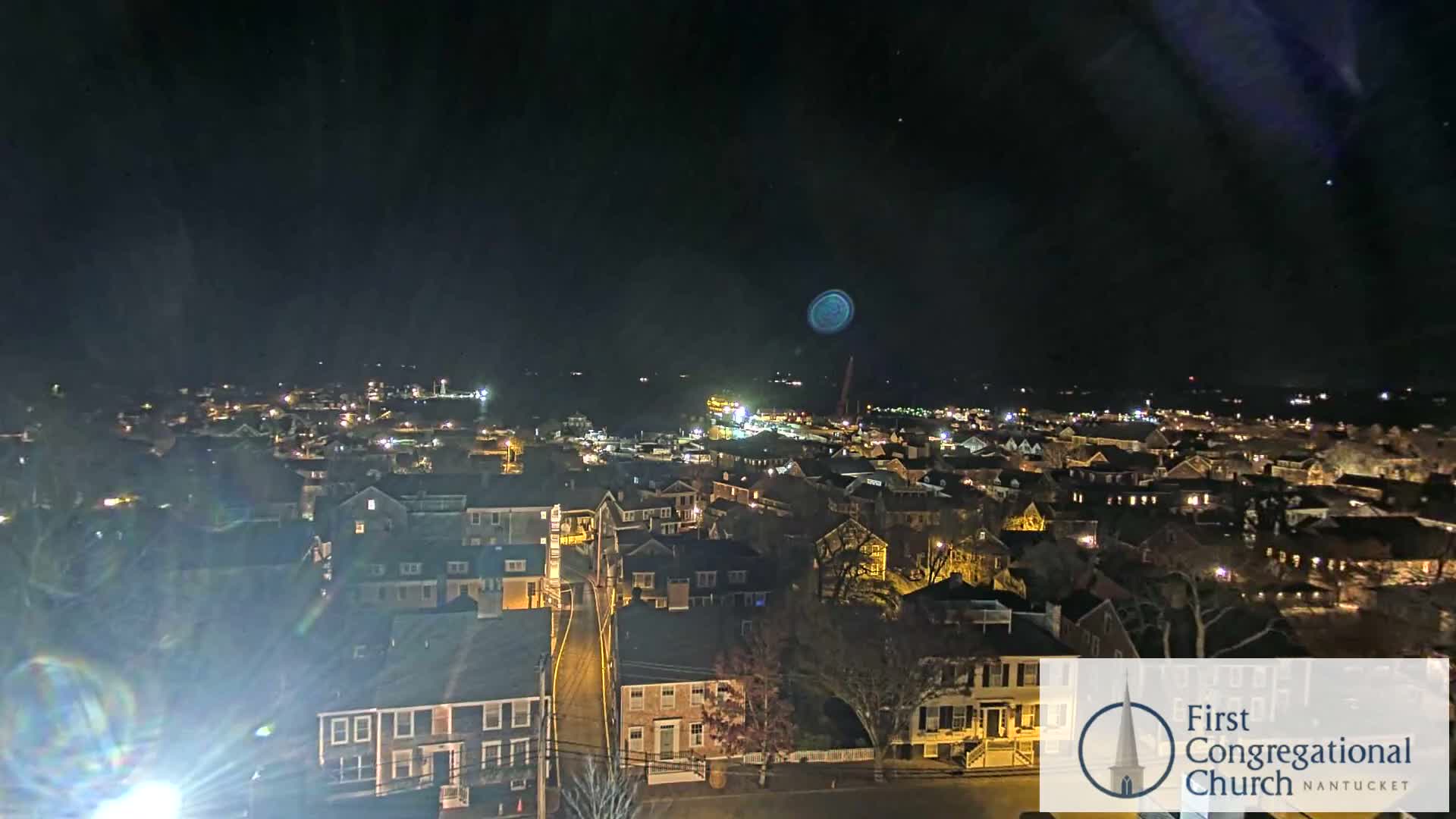 Nantucket Island Skyline  Live Cam - Nantucket,  Nantucket County, Massachusetts, USA