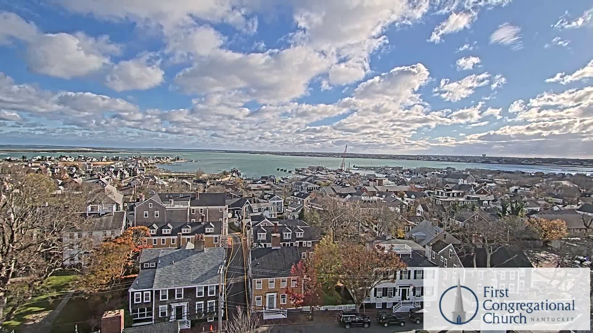 Nantucket Island Skyline  Live Cam - Nantucket,  Nantucket County, Massachusetts, USA