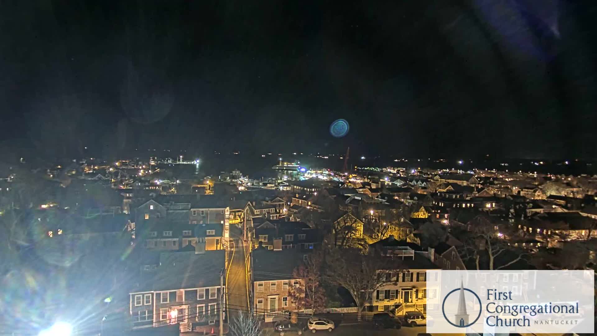 Nantucket Island Skyline  Live Cam - Nantucket,  Nantucket County, Massachusetts, USA