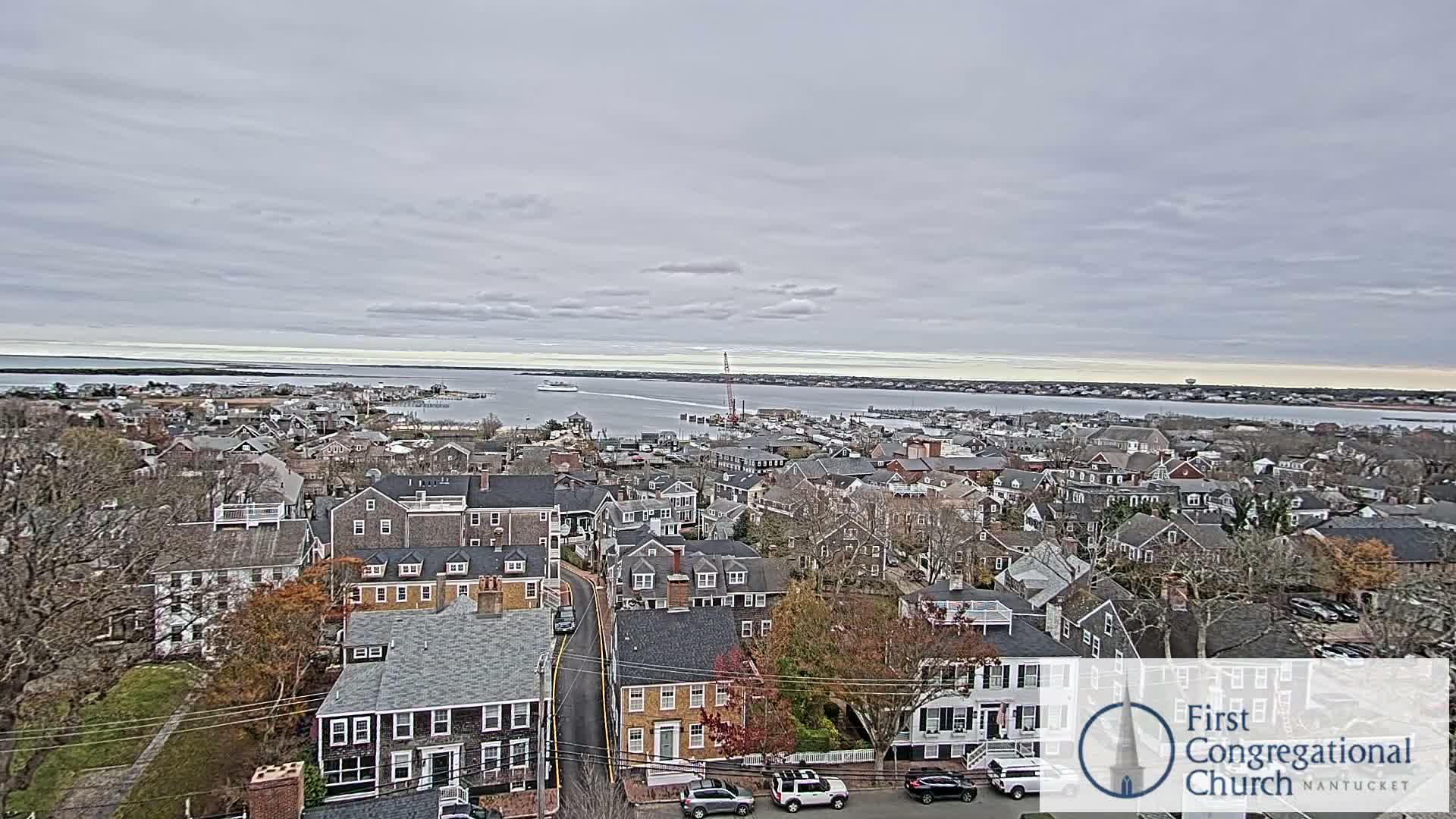 Nantucket Island Skyline  Live Cam - Nantucket,  Nantucket County, Massachusetts, USA