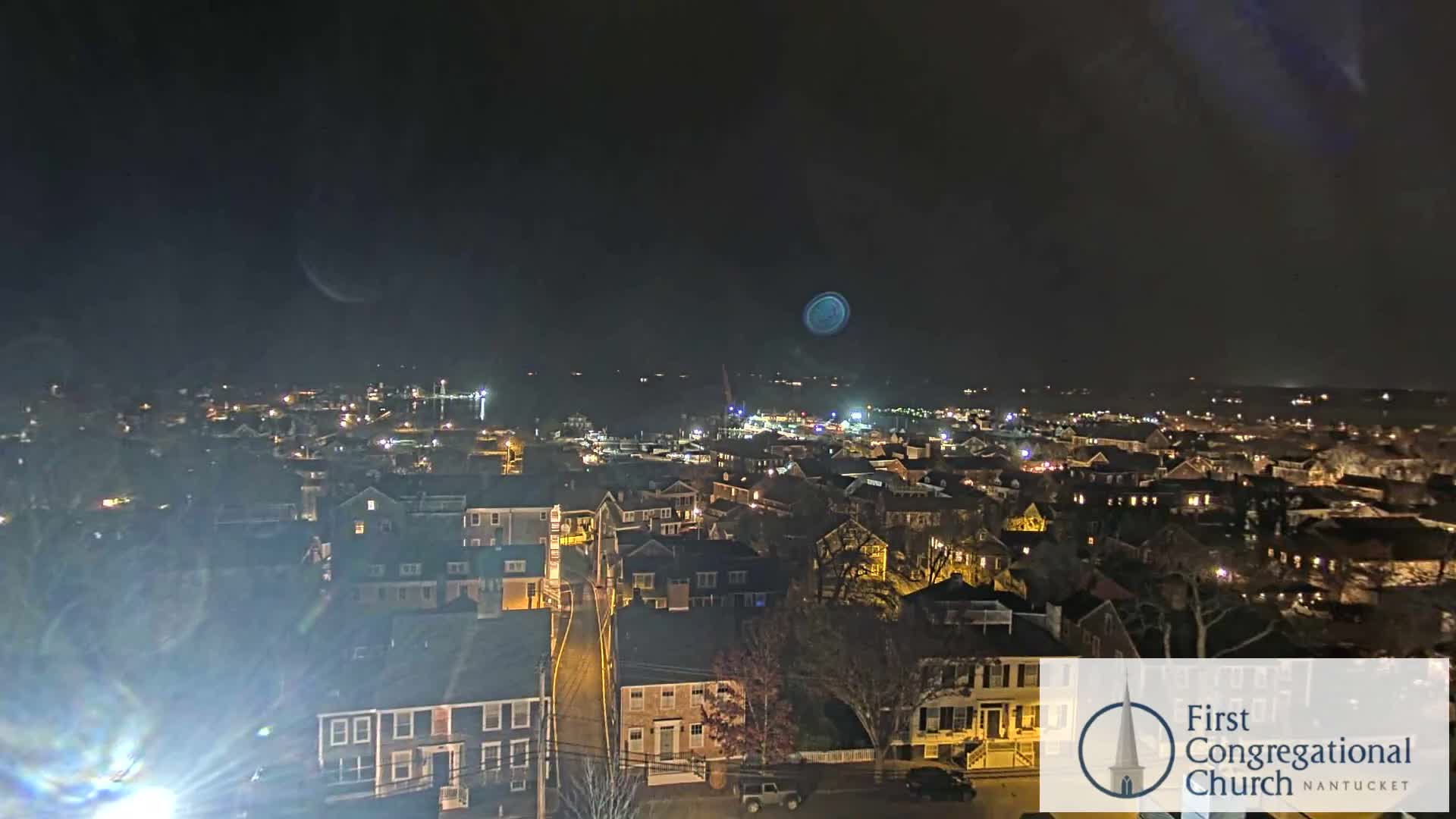Nantucket Island Skyline  Live Cam - Nantucket,  Nantucket County, Massachusetts, USA