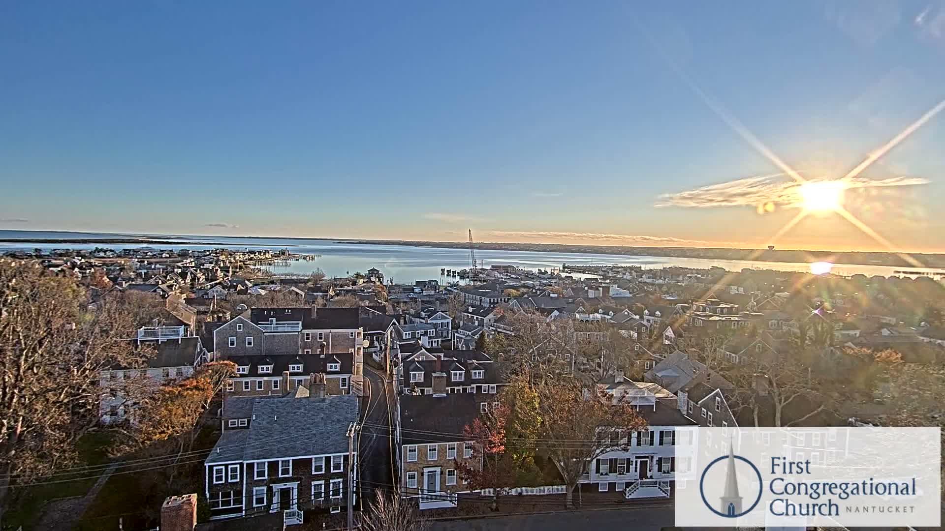Nantucket Island Skyline  Live Cam - Nantucket,  Nantucket County, Massachusetts, USA