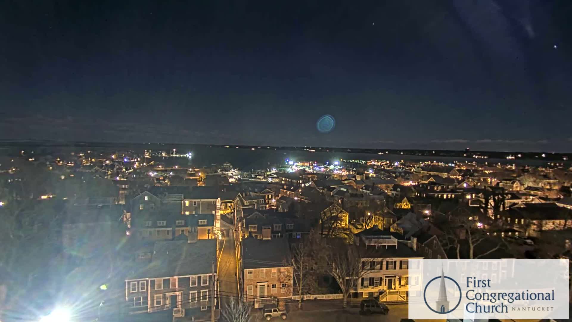 Nantucket Island Skyline  Live Cam - Nantucket,  Nantucket County, Massachusetts, USA