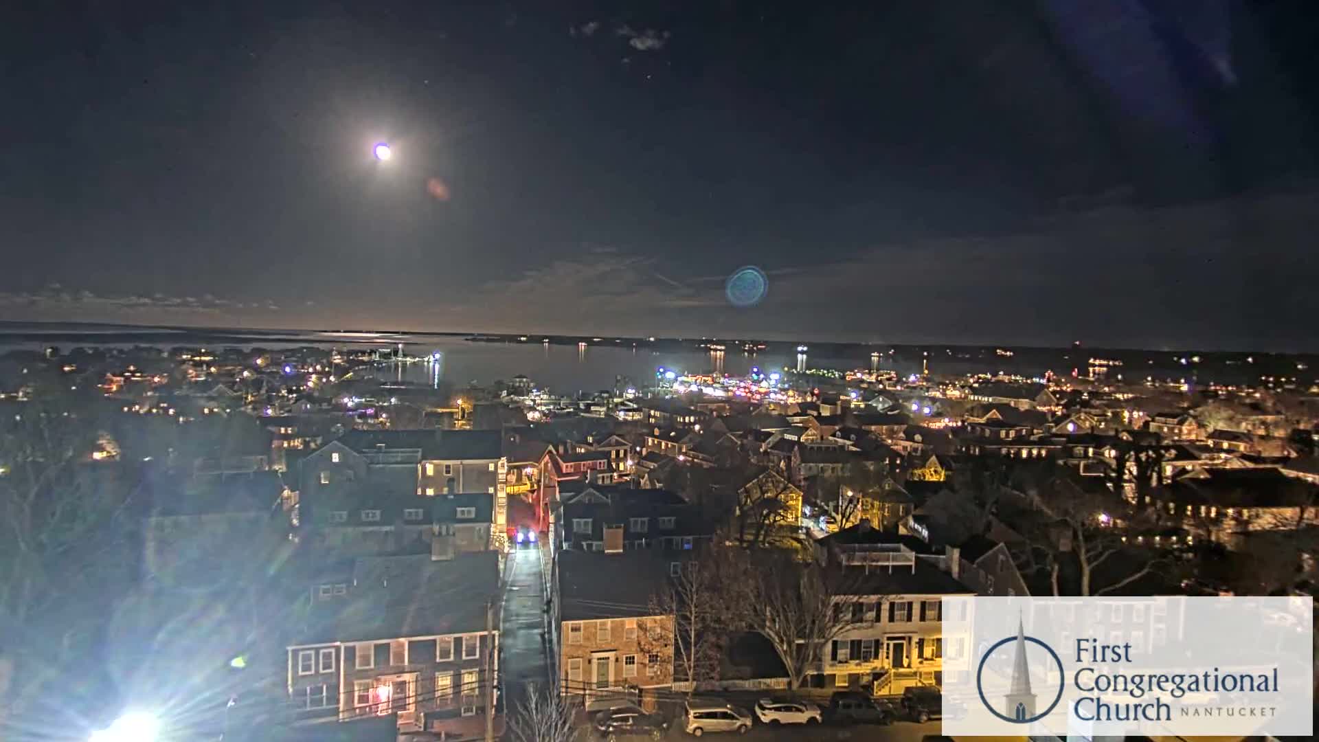 Nantucket Island Skyline  Live Cam - Nantucket,  Nantucket County, Massachusetts, USA