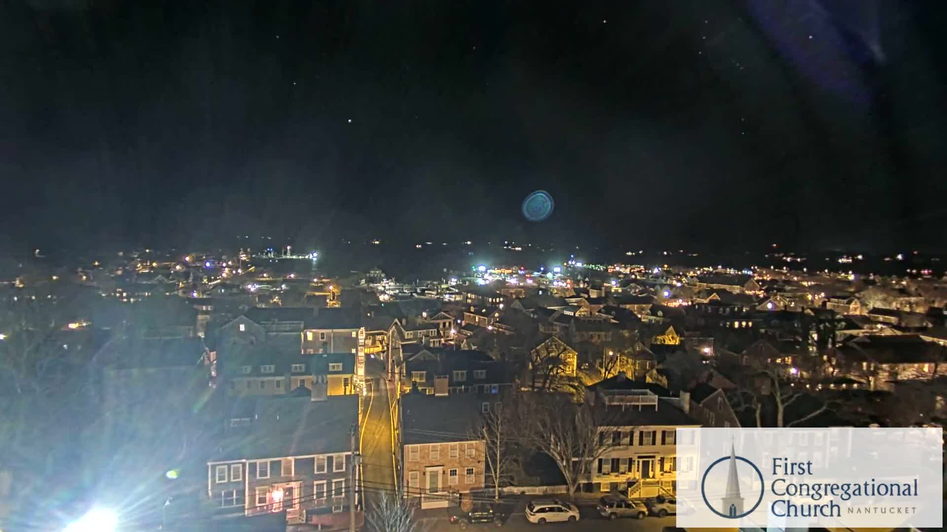 Nantucket Island Skyline  Live Cam - Nantucket,  Nantucket County, Massachusetts, USA