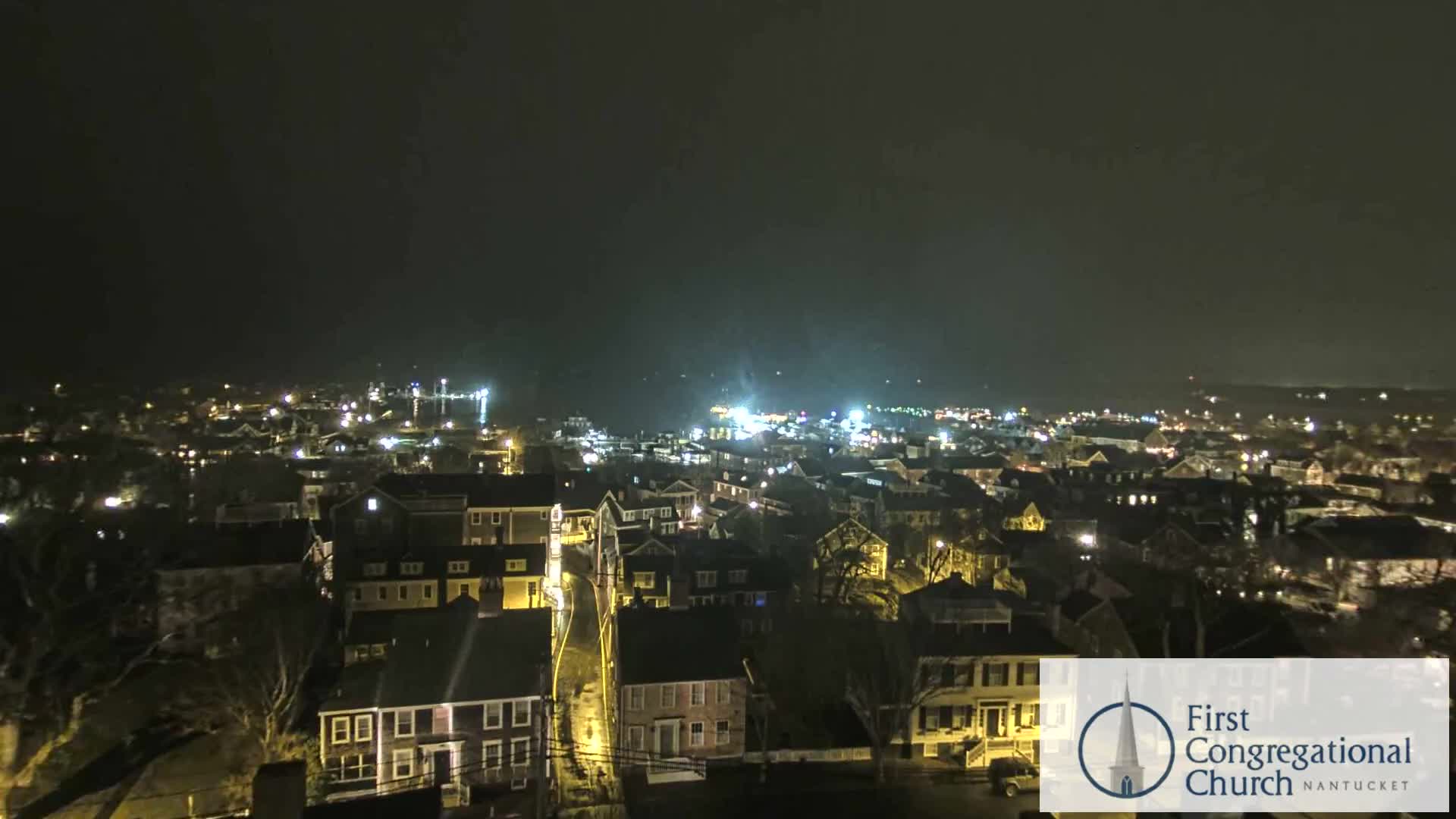Nantucket Island Skyline  Live Cam - Nantucket,  Nantucket County, Massachusetts, USA