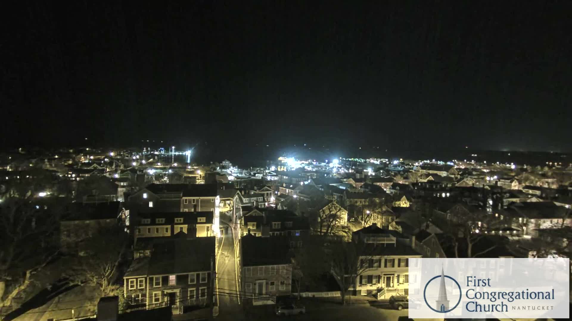 Nantucket Island Skyline  Live Cam - Nantucket,  Nantucket County, Massachusetts, USA