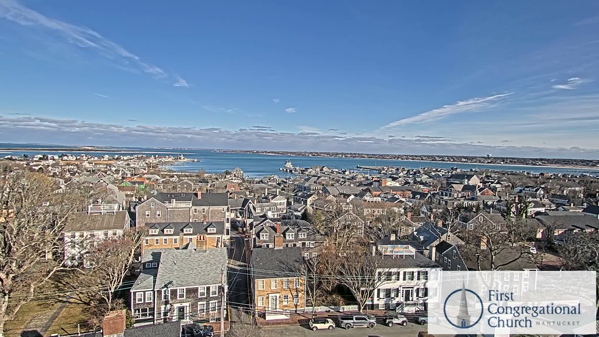 Nantucket Island Skyline  Live Cam - Nantucket,  Nantucket County, Massachusetts, USA