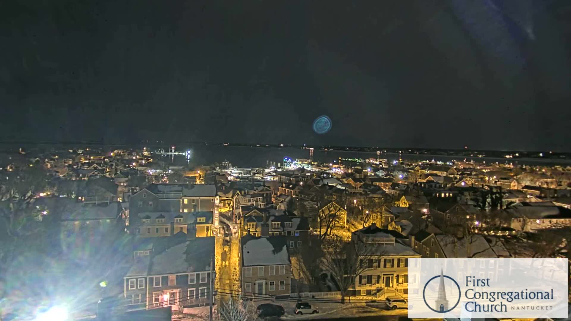 Nantucket Island Skyline  Live Cam - Nantucket,  Nantucket County, Massachusetts, USA