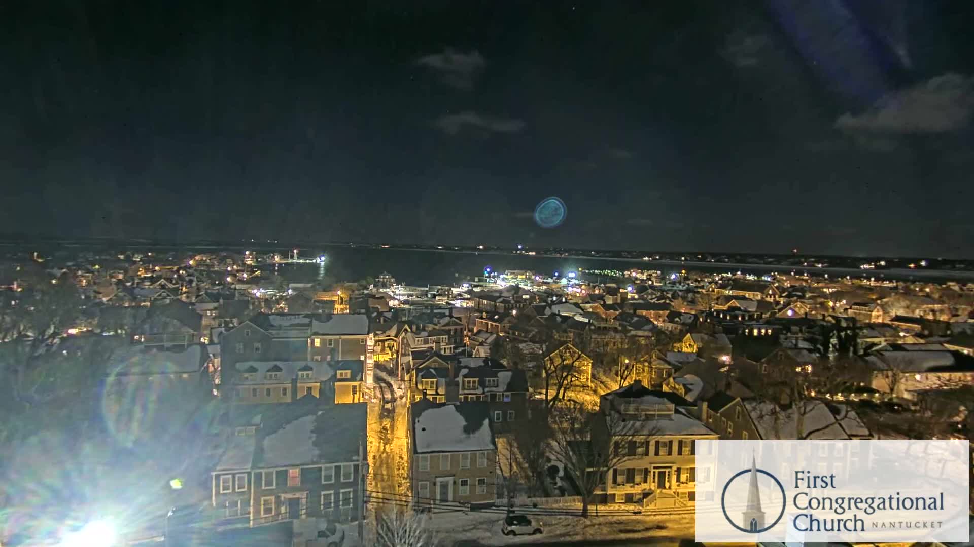 Nantucket Island Skyline  Live Cam - Nantucket,  Nantucket County, Massachusetts, USA