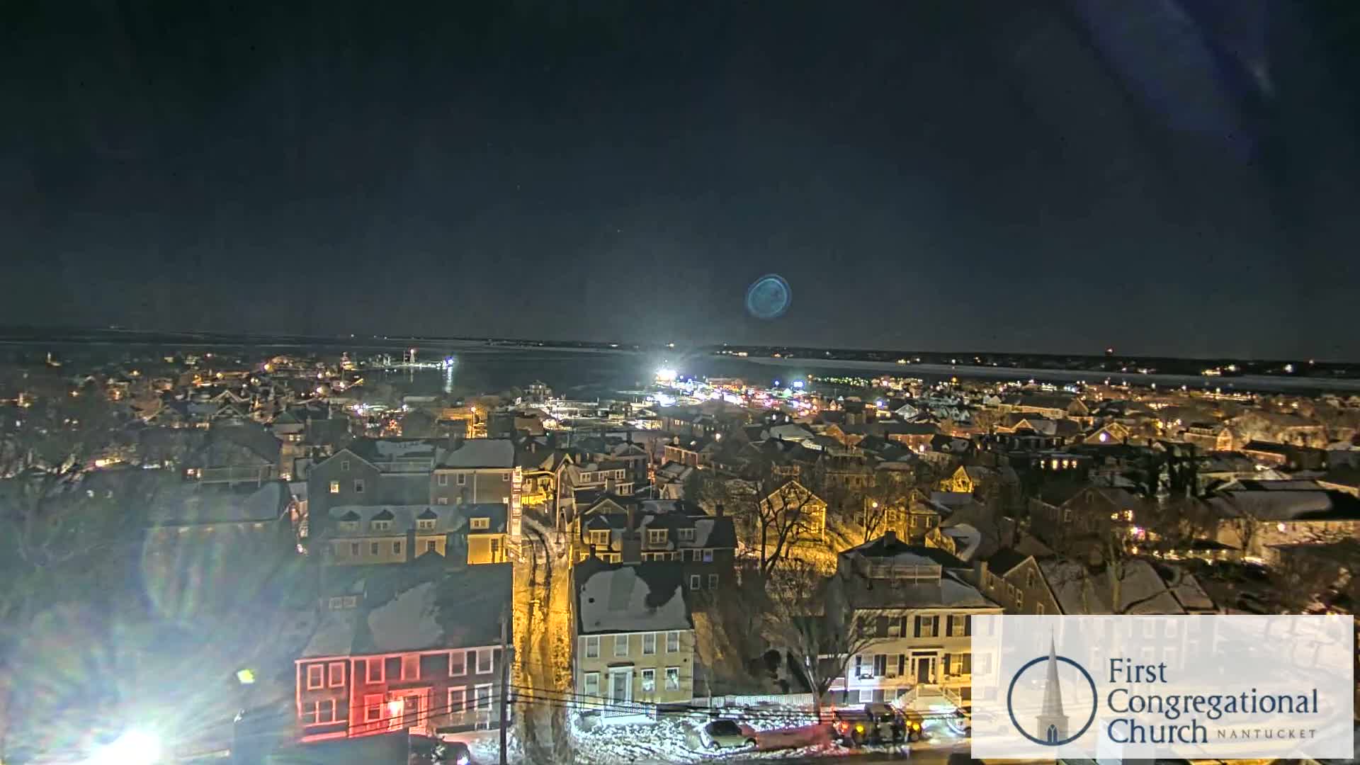 Nantucket Island Skyline  Live Cam - Nantucket,  Nantucket County, Massachusetts, USA