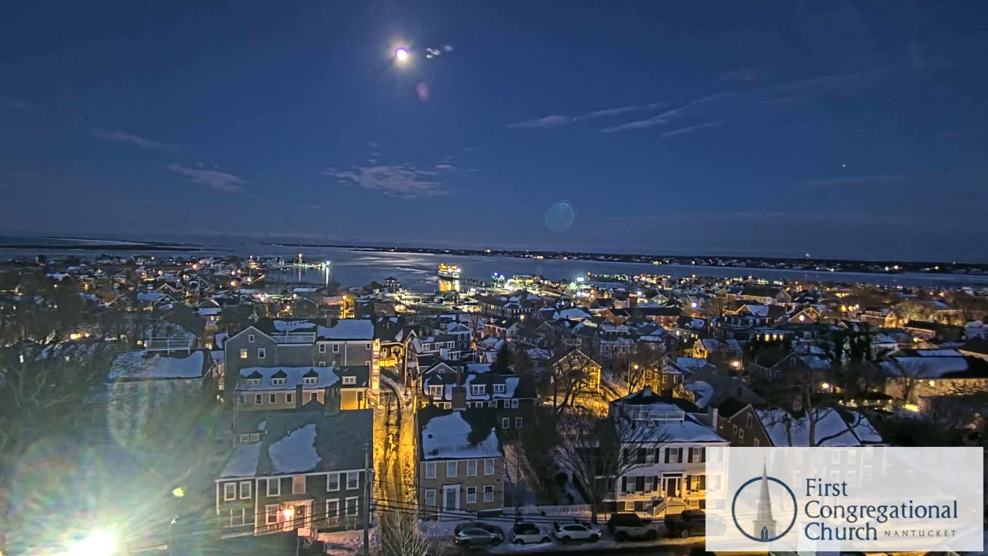 Nantucket Island Skyline  Live Cam - Nantucket,  Nantucket County, Massachusetts, USA