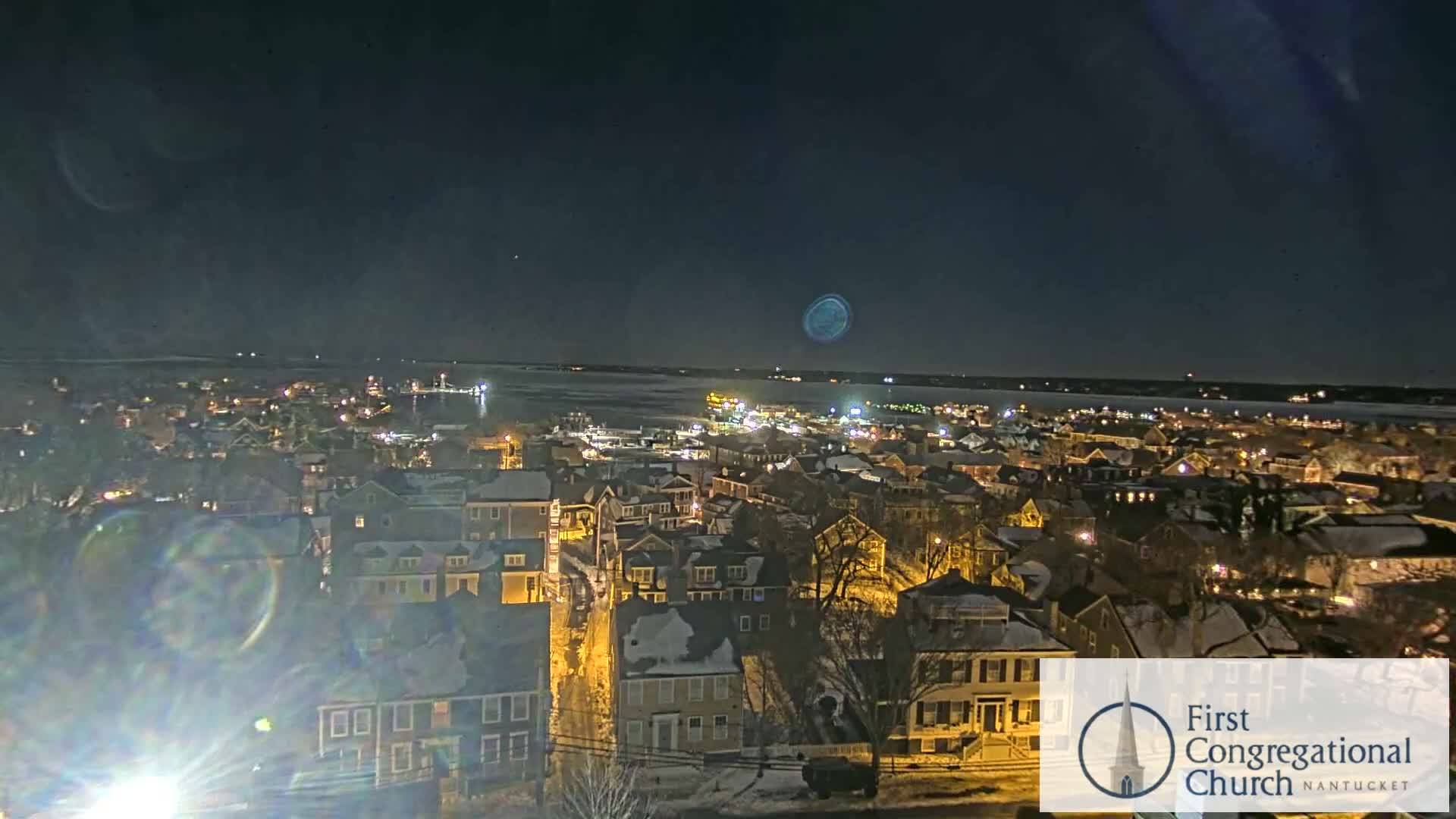 Nantucket Island Skyline  Live Cam - Nantucket,  Nantucket County, Massachusetts, USA