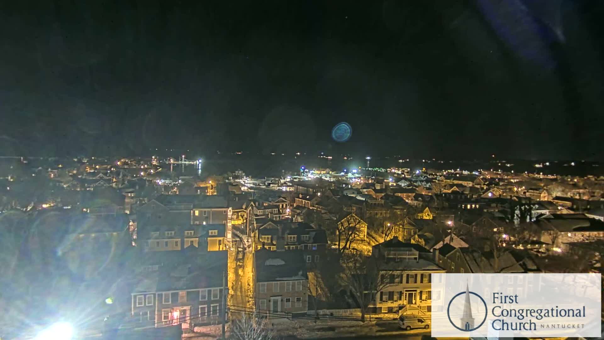 Nantucket Island Skyline  Live Cam - Nantucket,  Nantucket County, Massachusetts, USA