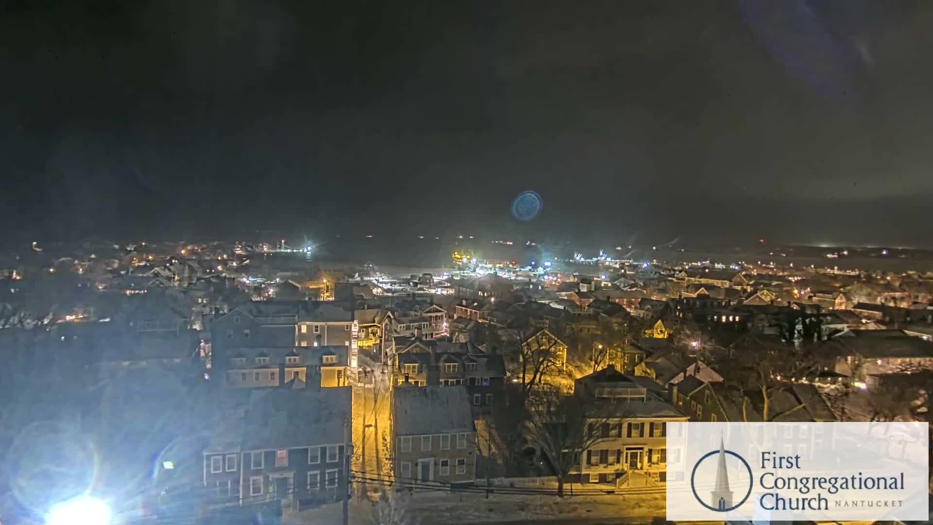 Nantucket Island Skyline  Live Cam - Nantucket,  Nantucket County, Massachusetts, USA