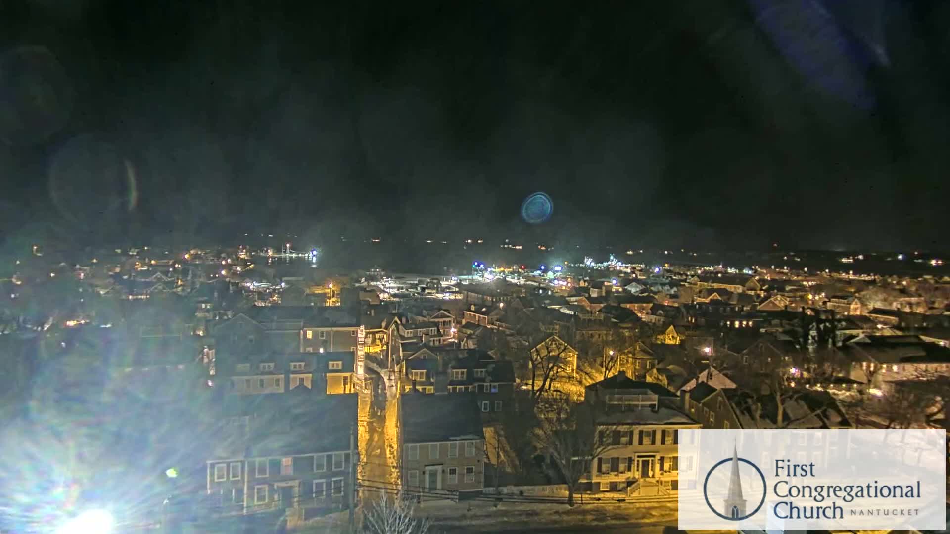 Nantucket Island Skyline  Live Cam - Nantucket,  Nantucket County, Massachusetts, USA