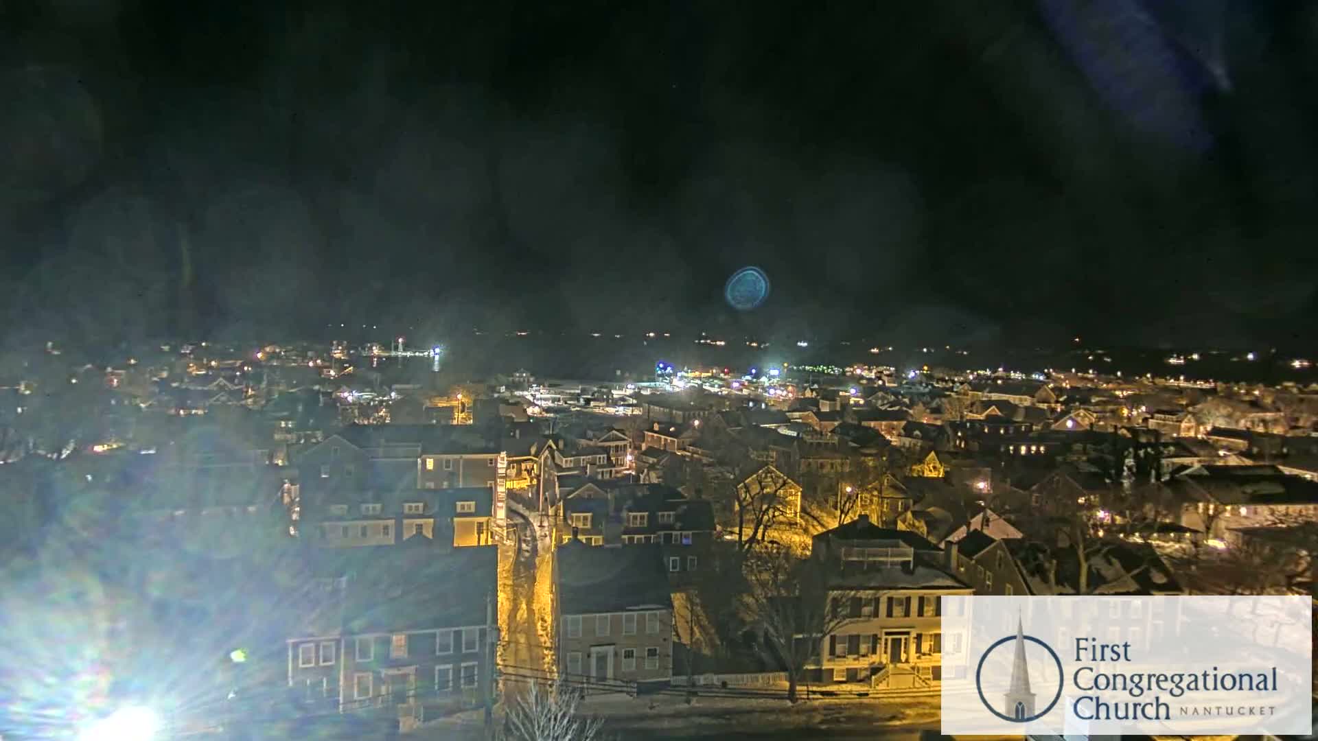 Nantucket Island Skyline  Live Cam - Nantucket,  Nantucket County, Massachusetts, USA