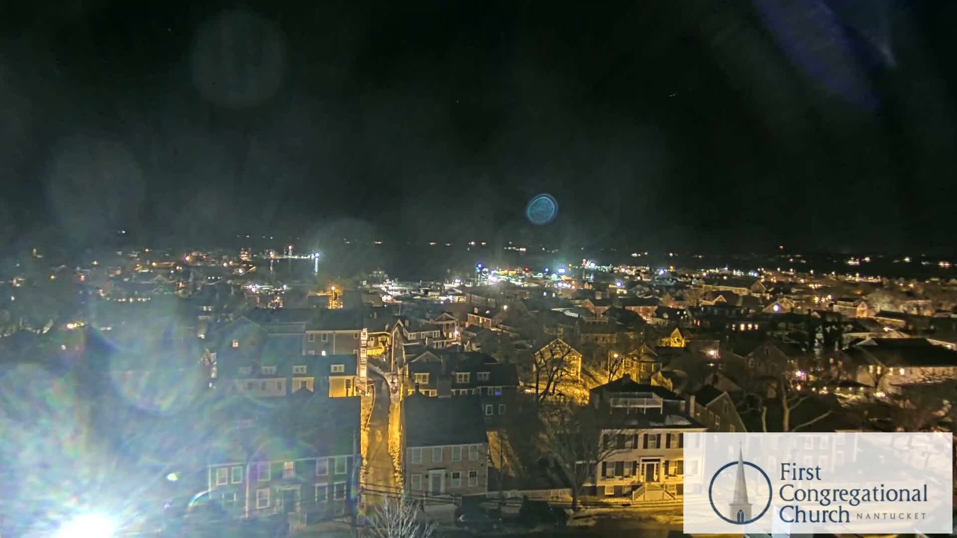 Nantucket Island Skyline  Live Cam - Nantucket,  Nantucket County, Massachusetts, USA